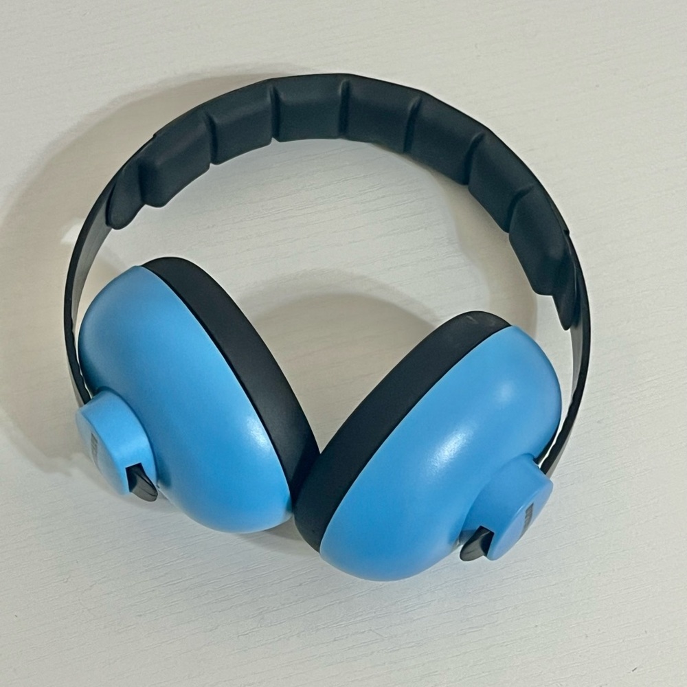 BBTKCARE BB8809 Children’s Noise Cancelling Mini Earmuffs Blue 3M - 2YRS